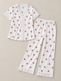 ARIELLE Cherry Dreams Pyjama-Set
