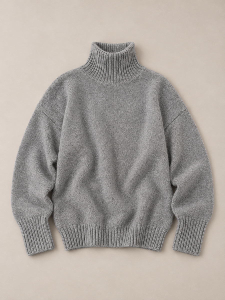 ARIELLE Cloud Knit Rollkragenpullover – Einheitsgröße