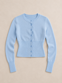 ARIELLE Sculpted Rib Cardigan Slim
