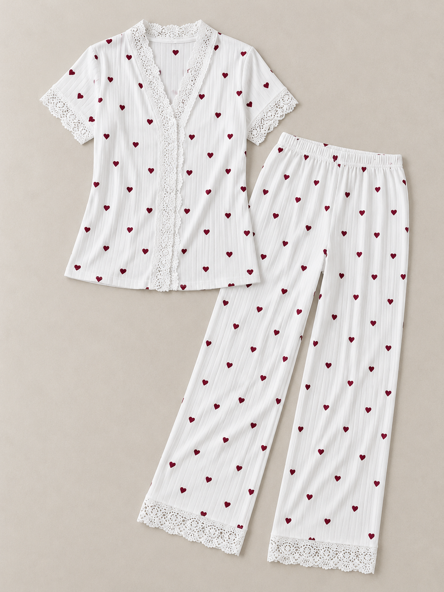 ARIELLE Cherry Dreams Pyjama-Set