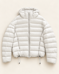 ARIELLE Pufferjacke mit Kapuze – Schwarz