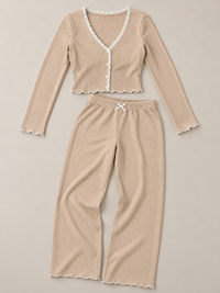 ARIELLE Ribbed Comfort Lounge-Set
